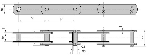 FV series conveyor chain